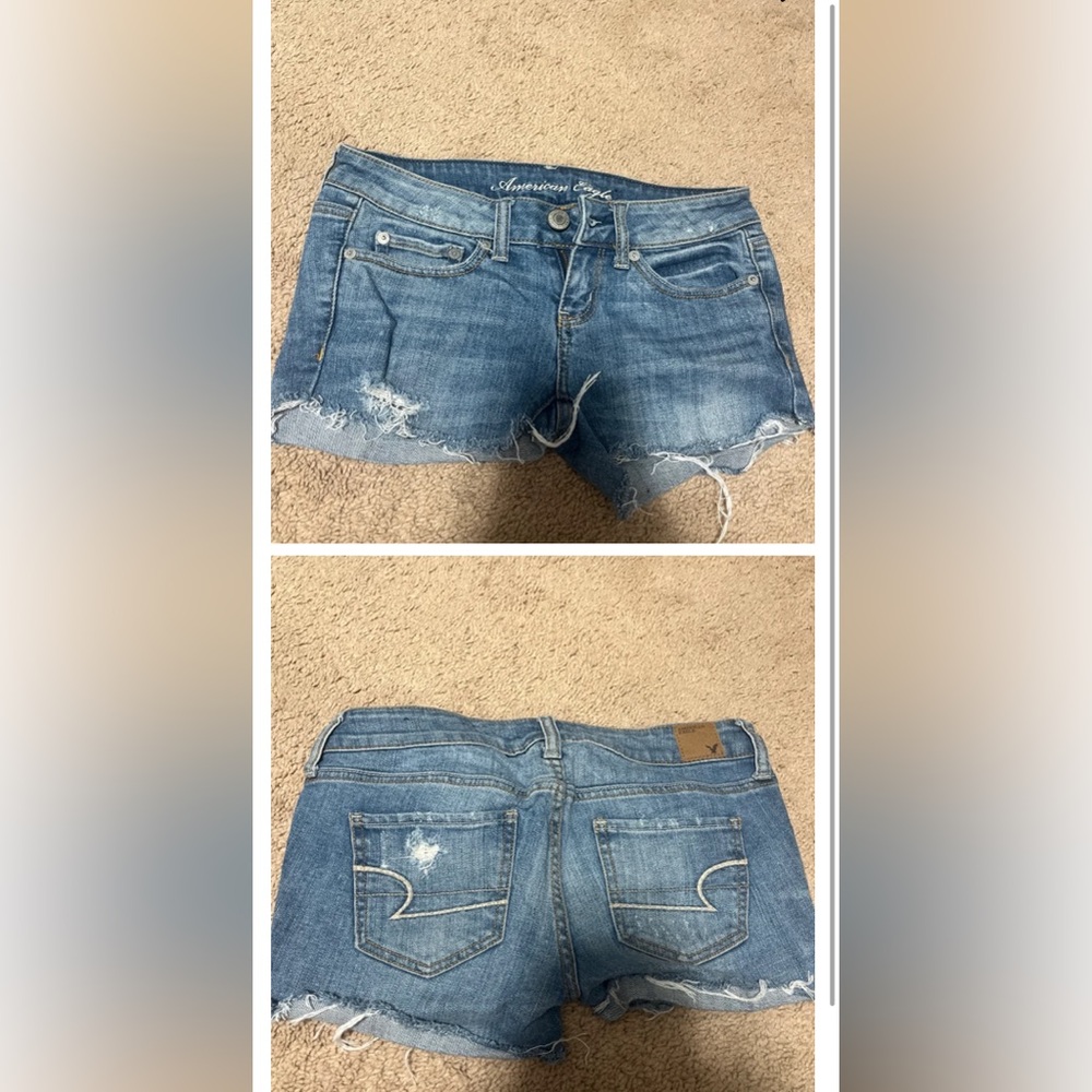 size 0 american eagle shorts